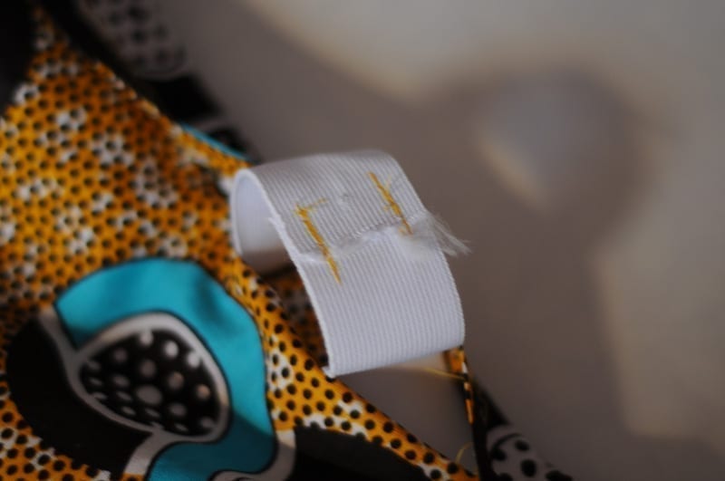 Tutoriel couture : créer une jupe à taille élastique en wax