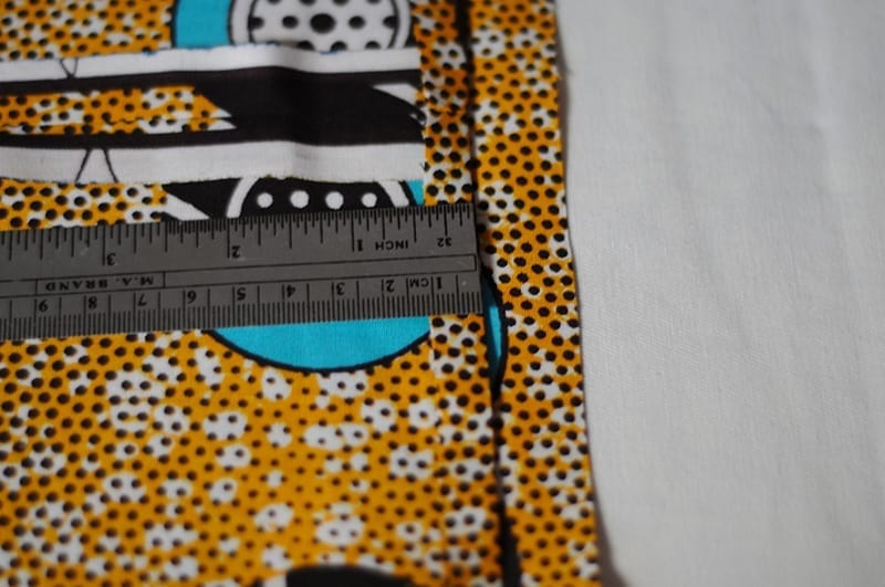 Tutoriel couture : créer une jupe à taille élastique en wax