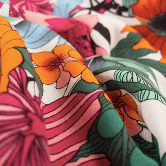 Viscose Fleurs larges