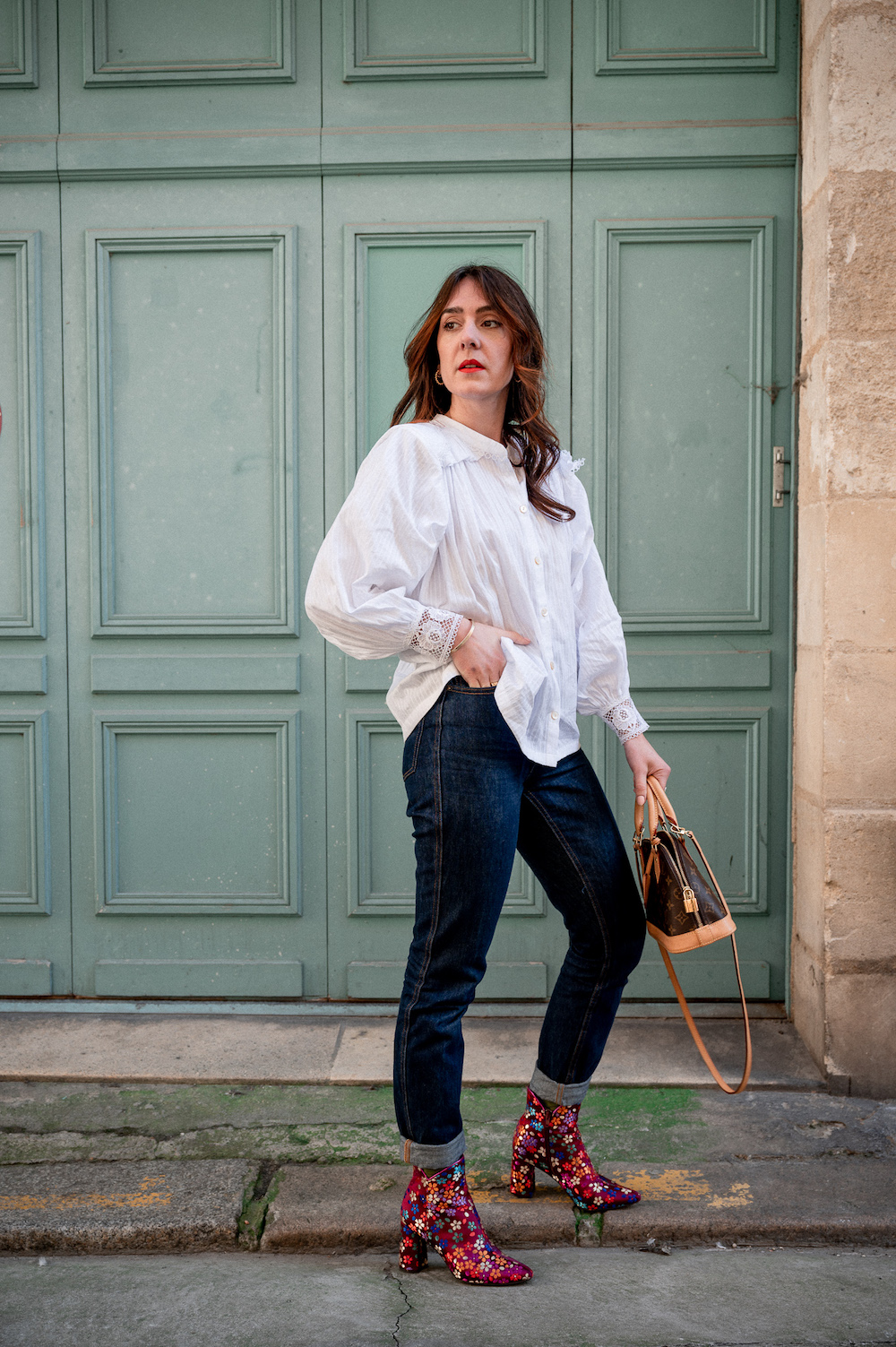 Coudre la blouse Goria de Delpphine & Morissette style Isabel Marant
