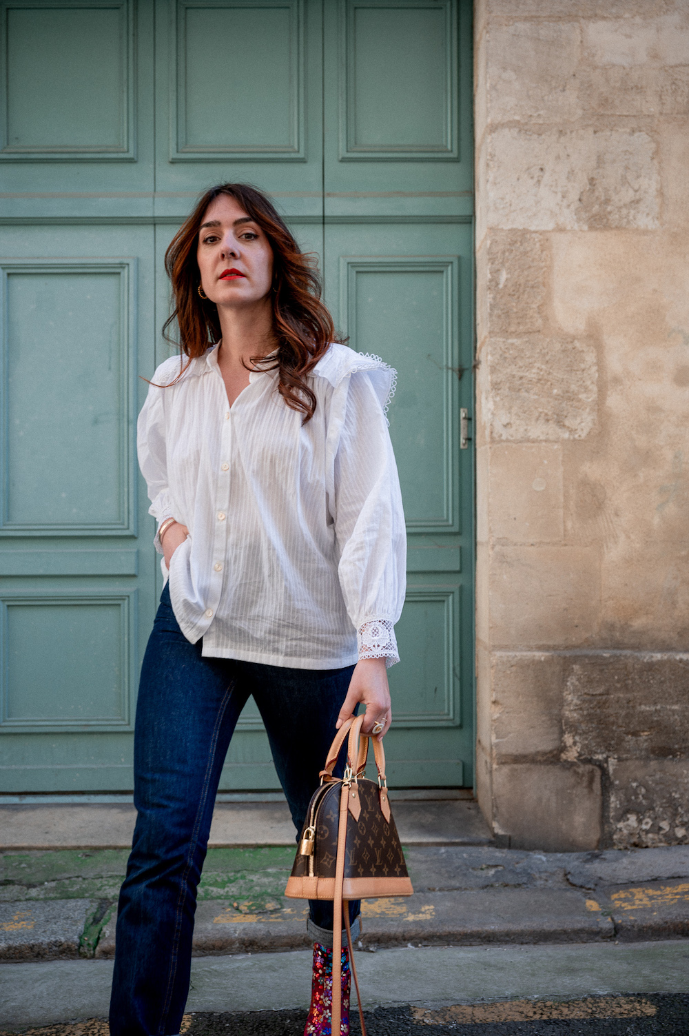 Coudre la blouse Goria de Delpphine & Morissette style Isabel Marant