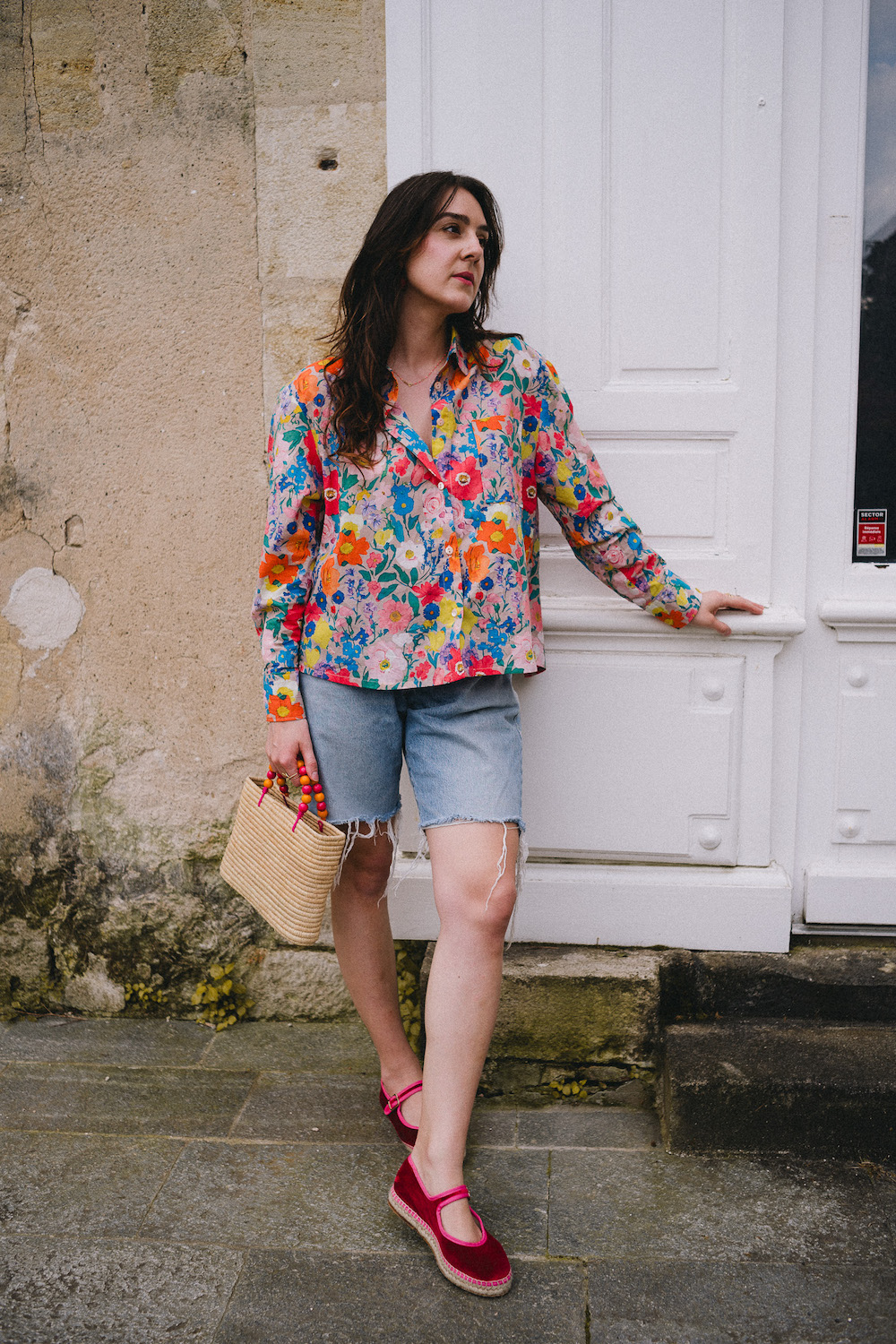 Coudre la chemise Céline de Evelyne Patterns