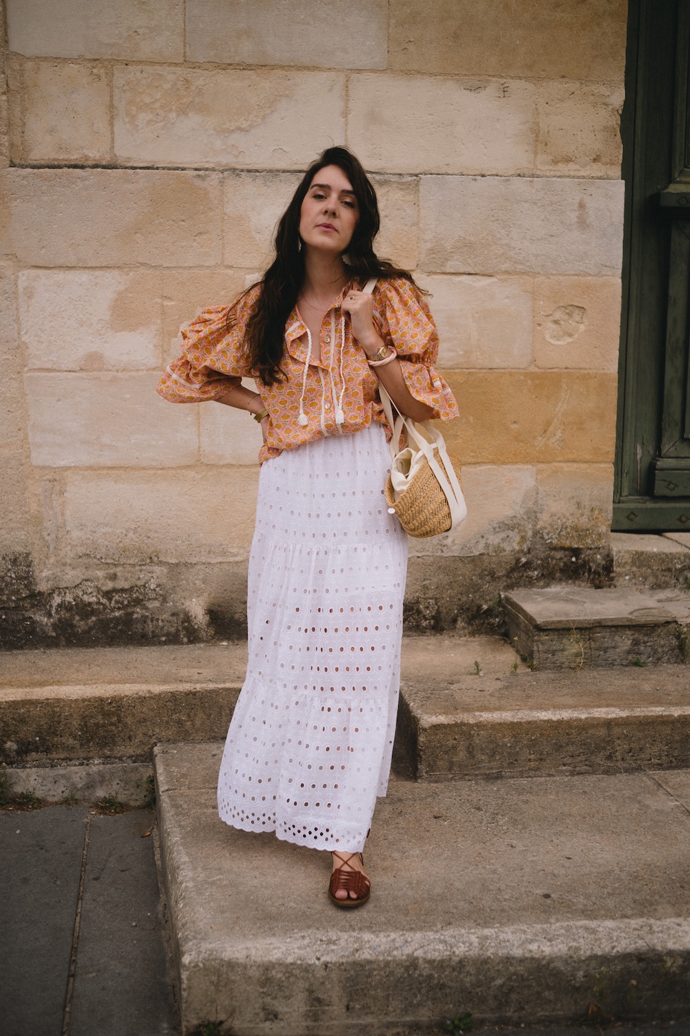 Blouse Owen en coton Shanti