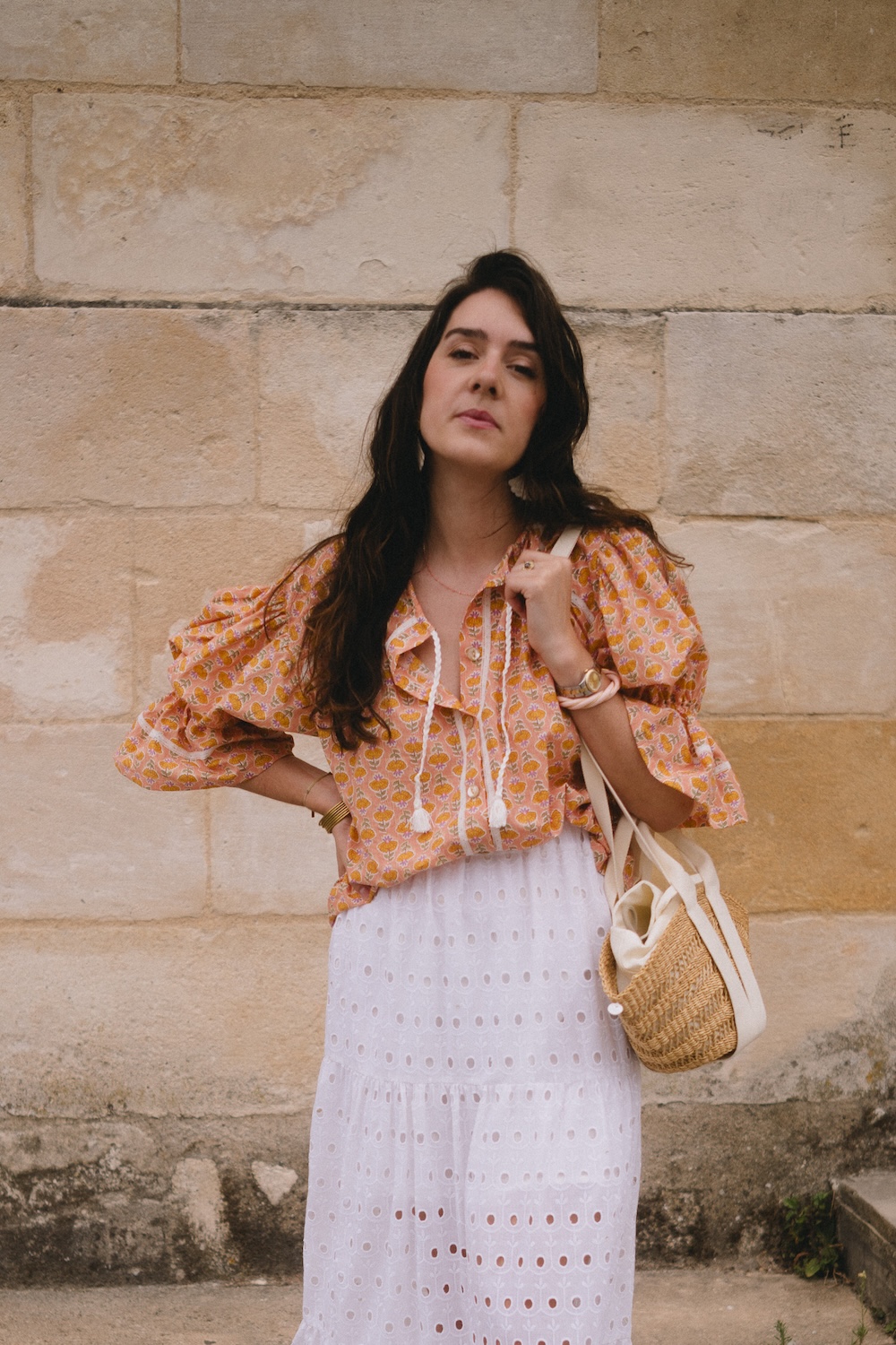 Blouse Owen en coton Shanti