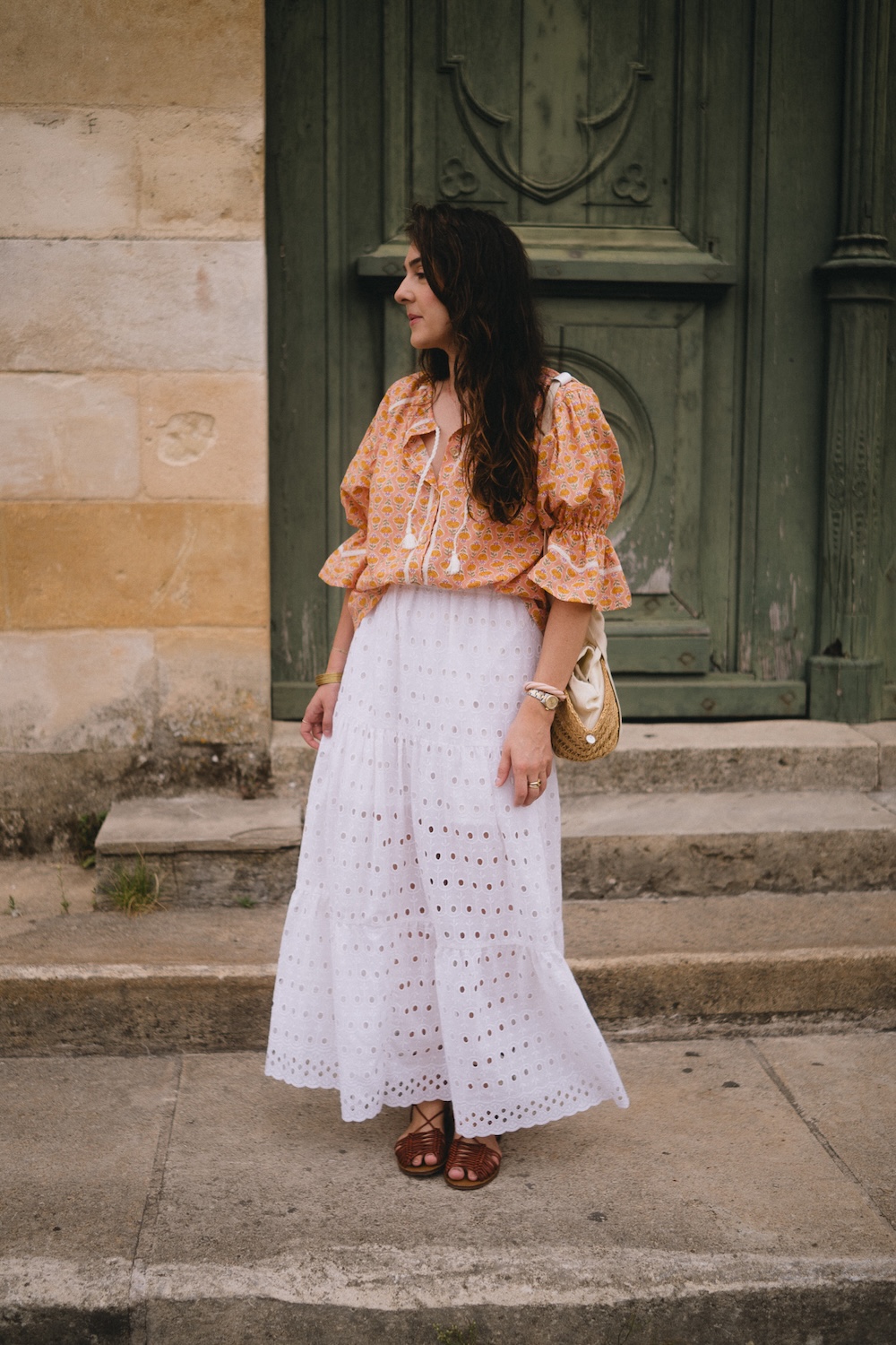 Blouse Owen en coton Shanti de Papa Pique et Maman Coud