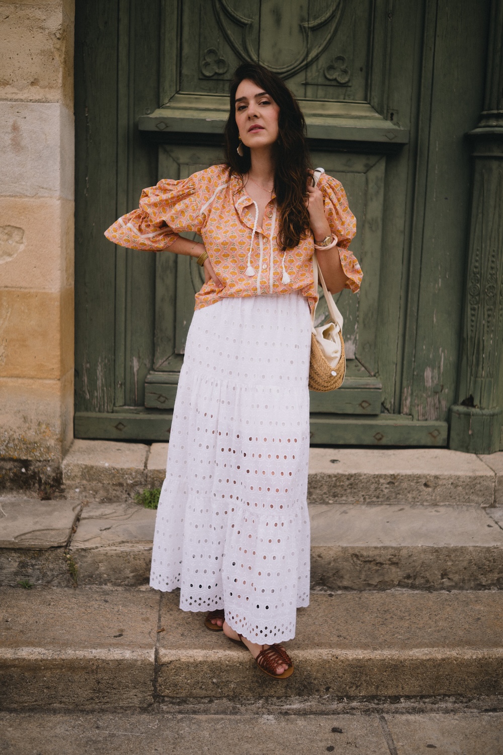 Blouse Owen en coton Shanti de Papa Pique et Maman Coud